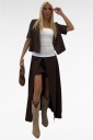 gonna/shorts  con elastico in vita particular